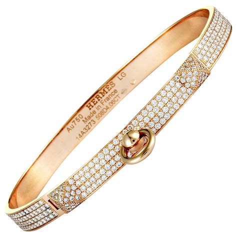 hermes bangle diamond|authentic hermes bracelets.